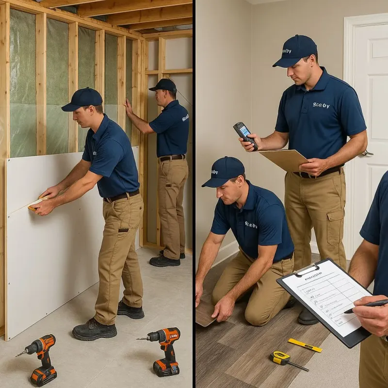 Repairs and Reconstruction process in Lake Lakengren, OH